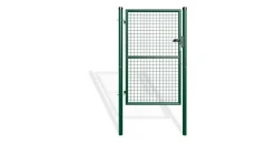 casanoov Gartentor 106 x 156 cm Grün/Metall
