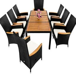 CASARIA Verona Premium Set 9-tlg. schwarz