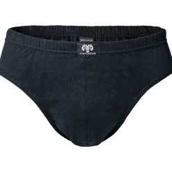 CECEBA Slip unifarben schwarz/weiß M 5er Pack