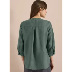 Cecil 3/4-Arm Tunika aus reinem Leinen - XXL