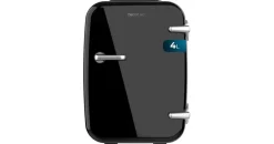 Cecotec Bolero MiniCooling 4L Habana Retro-Mini-Kühlschrank Black (4 l, 280 mm hoch, Schwarz)