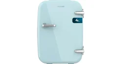 Cecotec Bolero MiniCooling 4L Habana Retro-Mini-Kühlschrank Light Blue (4 l, 280 mm hoch, Hellblau)
