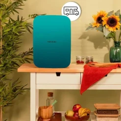 Cecotec Bolero MiniCooling 20L Bahamas Mini-Kühlschrank (20 l, 400 mm hoch, Blau)