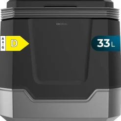 Cecotec Bolero TravelCooling Mini-Kühlschrank 33 l 850 mm hoch Schwarz