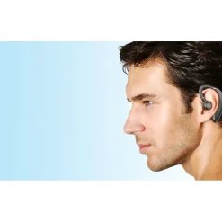 Cellular Line cellularline Bold | Mono-Bluetooth-Headset mit langlebigem Akku – 40 Minuten Ladezeit für 23 Stunden Autonomie - integrierte Mikrofon mit Multifunktionstaste, Schwarz