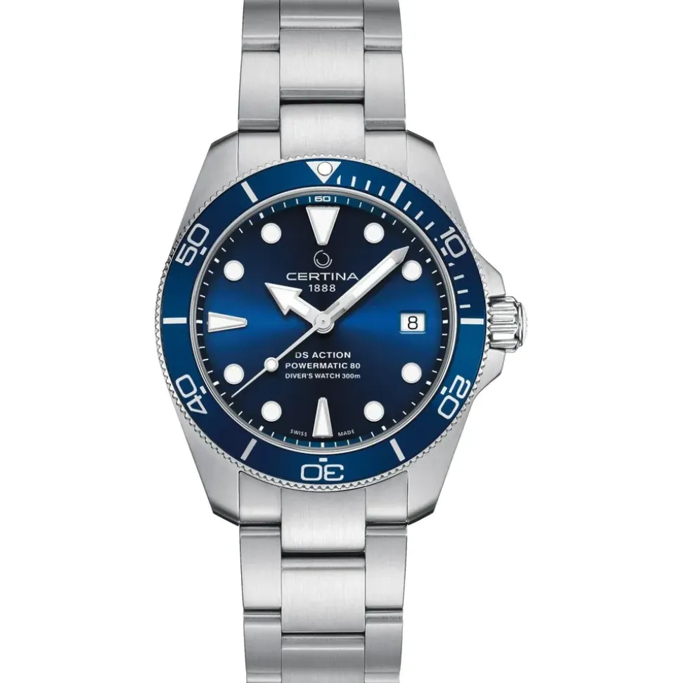 Certina DS Action Diver Edelstahl 38 mm C032.807.11.041.00