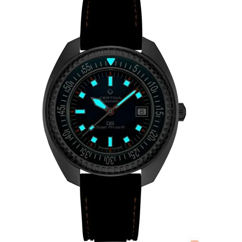 Certina DS Super PH1000M STC Automatik schwarz 43,5 mm C024.907.17.041.10