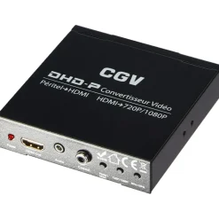 CGV DHD-P Scart-auf-HDMI-Konverter, Schwarz
