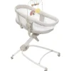 Chicco Stubenwagen Baby Hug 4in1 Armonia, Stubenwagen, Liegesessel, Hochstuhl und erster Stuhl in Einem! beige