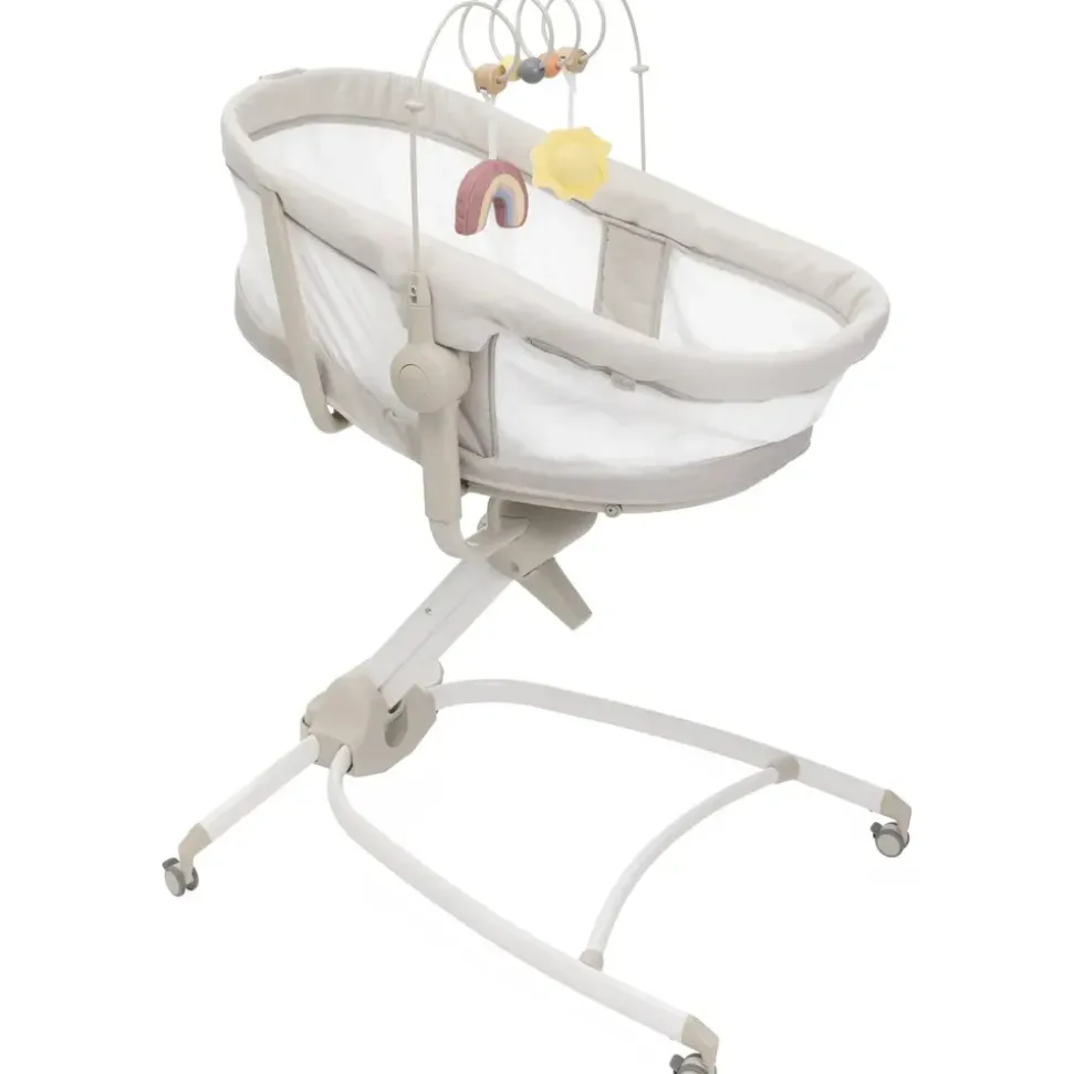 Chicco Stubenwagen Baby Hug 4in1 Armonia, Stubenwagen, Liegesessel, Hochstuhl und erster Stuhl in Einem! beige