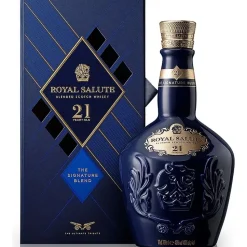 Chivas Regal 21 Years Old Royal Salute Blended Scotch 40% vol 0,7 l Geschenkbox