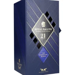 Chivas Regal 21 Years Old Royal Salute Blended Scotch 40% vol 0,7 l Geschenkbox