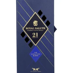 Chivas Regal 21 Years Old Royal Salute Blended Scotch 40% vol 0,7 l Geschenkbox