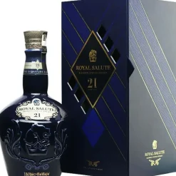 Chivas Regal 21 Years Old Royal Salute Blended Scotch 40% vol 0,7 l Geschenkbox