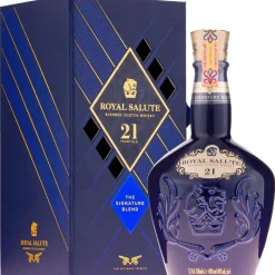 Chivas Regal 21 Years Old Royal Salute Blended Scotch 40% vol 0,7 l Geschenkbox