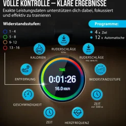 Christopeit Wasserrudergerät WP 5000