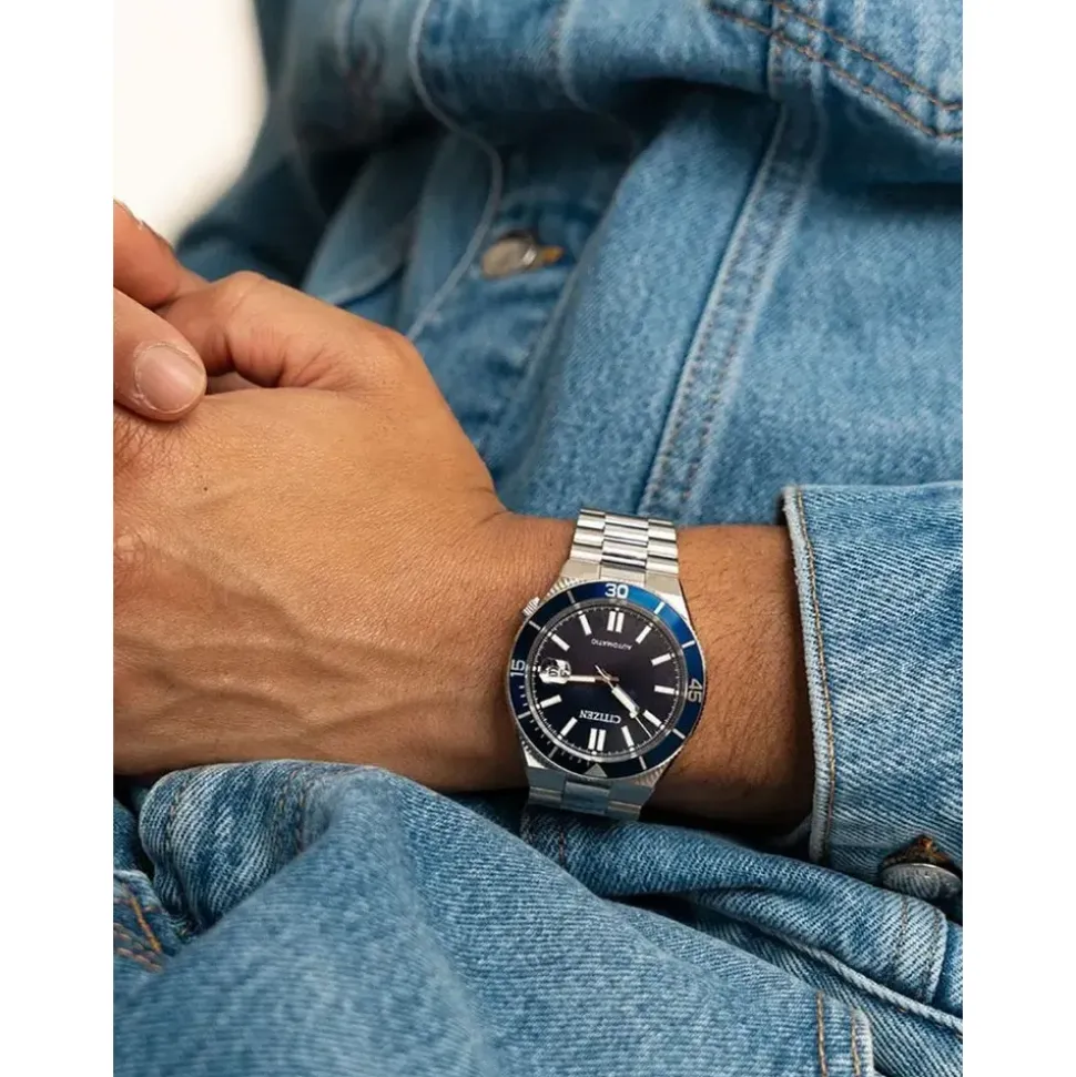 Citizen TSUYOSA Automatik Edelstahl 40 mm NJ0230-59L