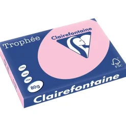 Clairefontaine Trophée A3 80 g/m2 500 Blatt rosa