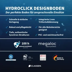 Classen HydroClick Komfort Eiche