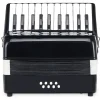 Classic Cantabile Secondo Kinder Akkordeon 8 Bass schwarz, 22 Diskanttasten