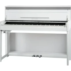Classic Cantabile UP-1 WH Upright E-Piano Weiß Hochglanz, 7 1/4 Oktaven