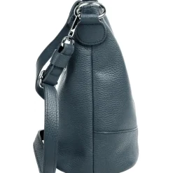 Cluty Umhängetasche Leder Blue
