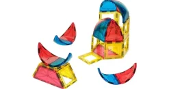 COFI 3D-Magnetbausteine Vielseitiges Set Lernen durch Spiel für kreative Köpfe Kuppel 28 tlg.
