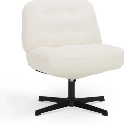 colamy Criss Cross Chair ohne Rollen weiß
