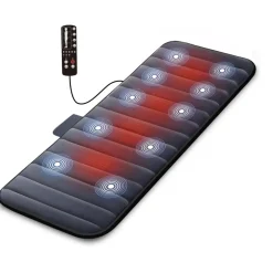 COMFIER Massagematte mit Wärmefunktion 10 Motoren 5 Massage-Modi