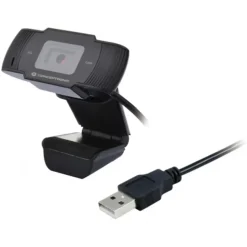Conceptronic AMDIS 720p HD Webcam Schwarz