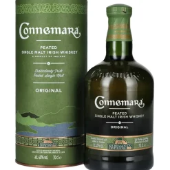 Connemara Peated Single Malt Irish 40% vol 0,7 l Geschenkbox