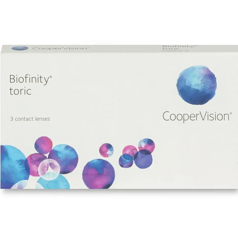 CooperVision Biofinity Toric 3 St. / 8.70 BC / 14.50 DIA / -2.00 DPT / -0.75 CYL / 90° AX