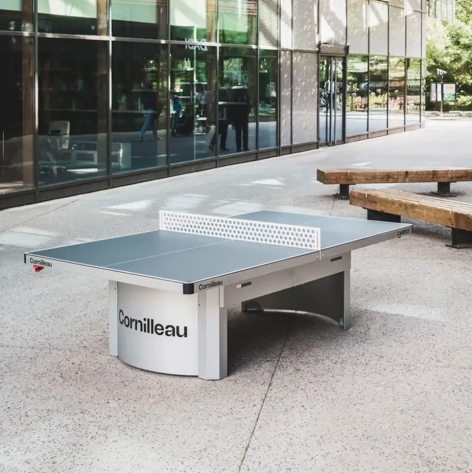 Cornilleau Tischtennisplatte 100X Outdoor Grau