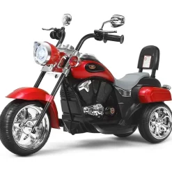 Costway Elektro-Kindermotorrad 6V rot