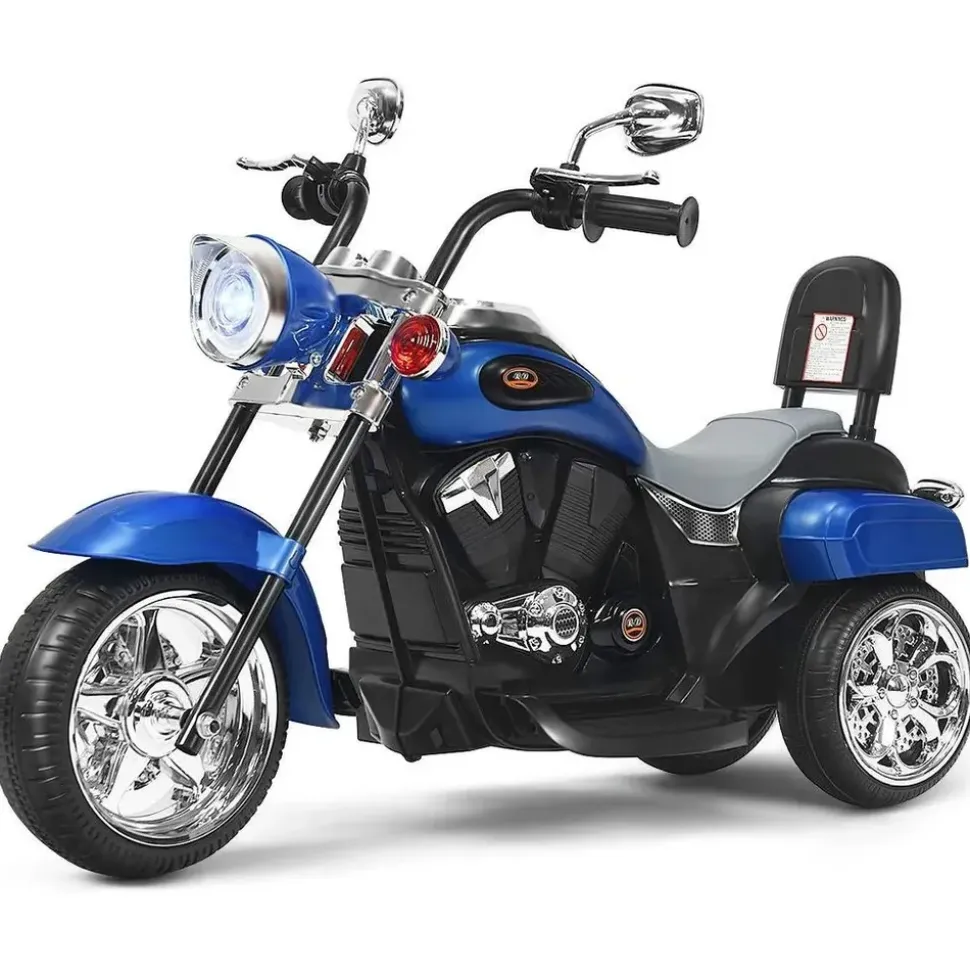 Costway Elektromotorrad 6V blau
