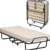 Costway Gästebett klappbar 80 x 190 cm beige