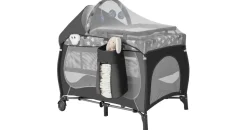 Costway 5-in-1-Reisebett klappbar, Wickeltisch mit abnehmbarem Stubenwagen