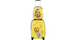Costway Kinderkoffer Koffer-Set 2-tlg. gelb