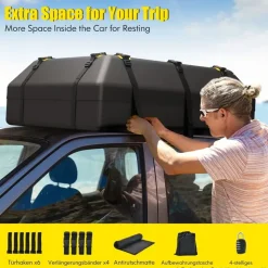 Costway 600L Schwarz