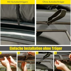 Costway 600L Schwarz
