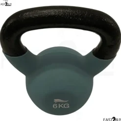Crivit Kettlebell Gusseisen 6 kg blau