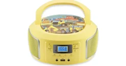 Cyberlux tragbarer Kinder CD-Player Tragbar CD/MP3/USB Radio Gelb