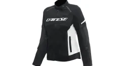Dainese Air Frame 3 Textiljacke Schwarz/Weiß 44