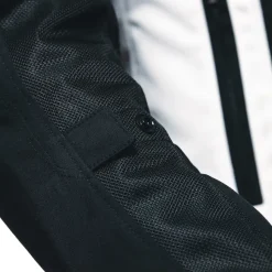 Dainese Air Frame 3 Textiljacke Schwarz/Weiß 44