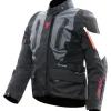 Dainese Carve Master 4 Textiljacke Schwarz/Grau/Rot 58