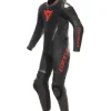 Dainese Demon Sprint perforierte 1-Teiler Motorrad Lederkombi
