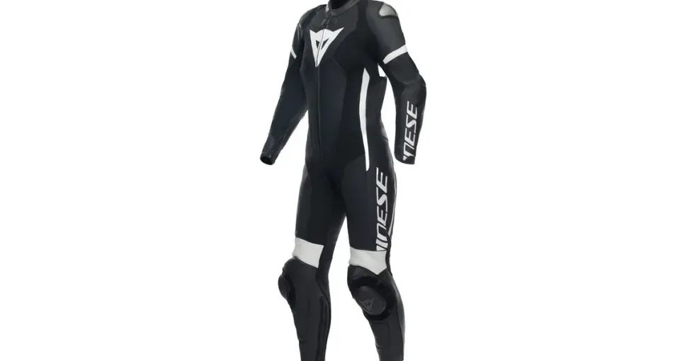 Dainese Grobnik S26 1-Teiler perforierte Damen Motorrad Lederkombi