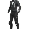 Dainese Laguna Seca 5 2-tlg. schwarz/schwarz/weiß 50