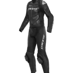 Dainese Mirage 2-tlg. schwarz/schwarz/weiß 48