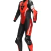 Dainese Misano 3 D-Air perforierte 1-Teiler Damen Motorrad Lederkombi